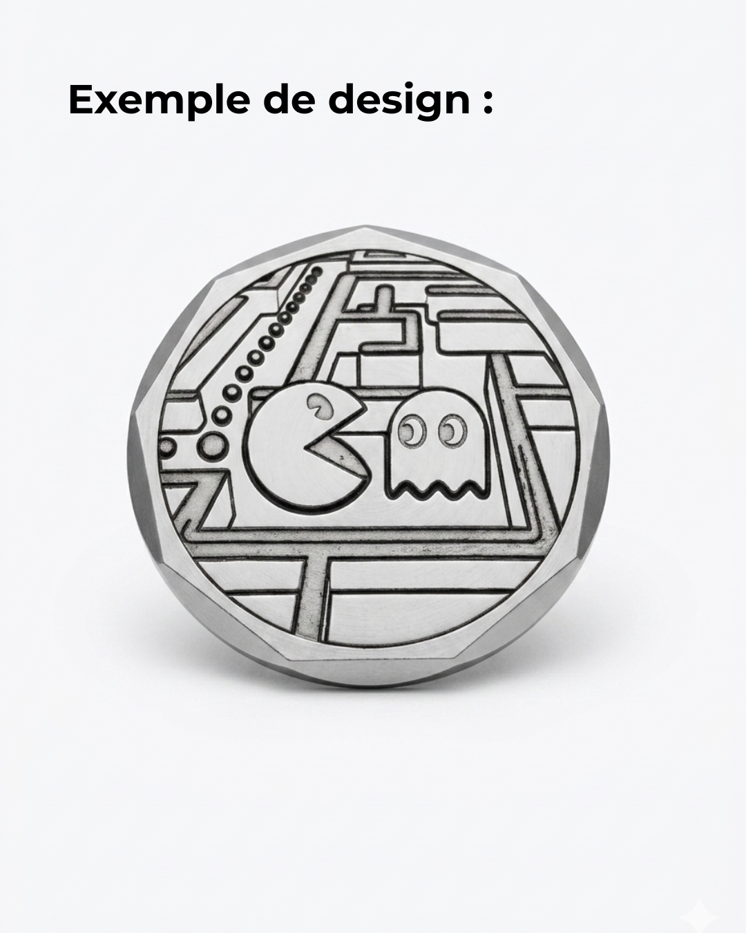 Marque Balle Personnalisable Inox Facette – Image 2